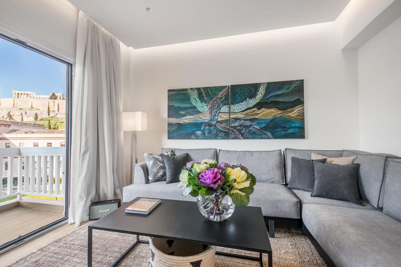 Modern Flat In The Grounds Of Acropolis Monuments -Armonia- Apartment Athens Luaran gambar