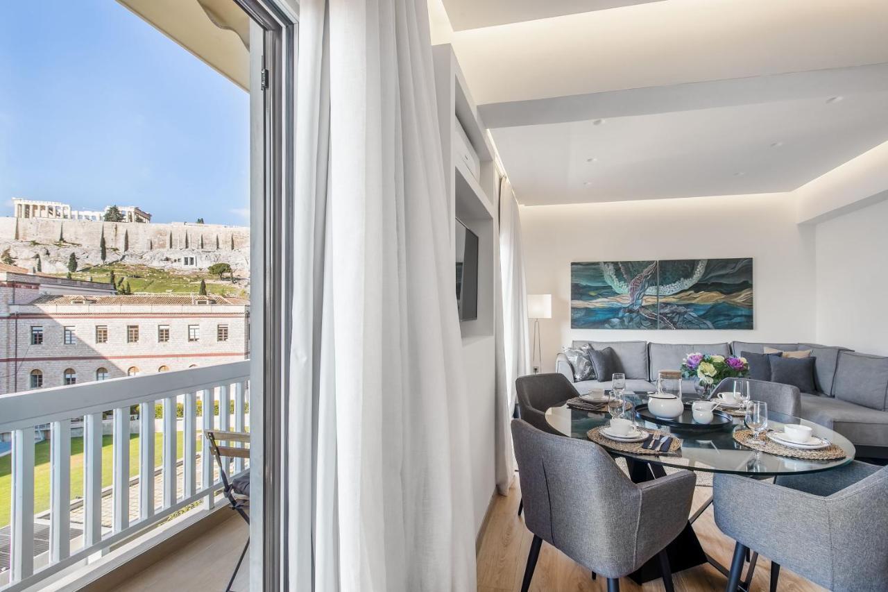 Modern Flat In The Grounds Of Acropolis Monuments -Armonia- Apartment Athens Luaran gambar